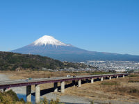富士山２０１８年１月１１日富士川