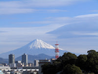 富士山２０２０年２月１２日