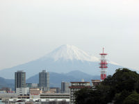 富士山２０２０年２月１５日
