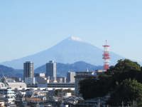 富士山２０２０年１１月５日朝