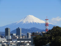 富士山２０２１年２月１８日