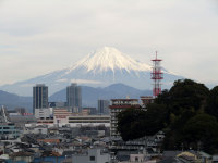 富士山２０２２年１月２４日