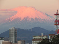 富士山２０１３年１２月２０日
