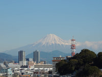 富士山２０１３年１２月２４日