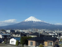 富士山２０１５年２月１３日沼津