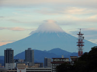 富士山２０１５年１２月２１日