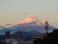 富士山２０１５年１２月２１日