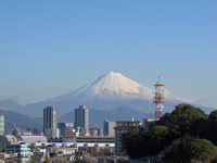 富士山２０１５年１２月２４日