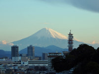 富士山２０１６年２月８日