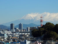 富士山２０１７年２月１４日