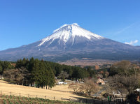 富士山２０１７年１２月５日まかいの牧場