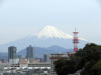 富士山２０２０年２月１４日