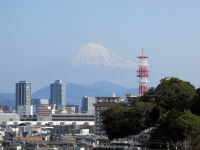 富士山２０２０年２月２１日