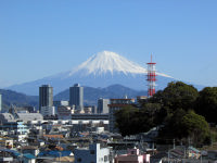 富士山２０２０年２月２３日