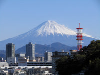 富士山２０２１年２月３日