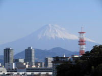 富士山２０２１年２月４日