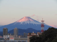 富士山２０２１年２月８日