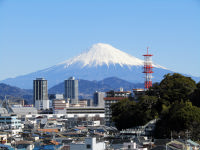 富士山２０２１年２月１９日