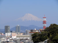 富士山２０２１年２月２２日