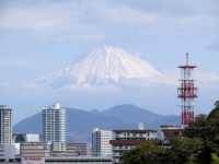 富士山２０２１年２月２４日