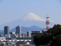 富士山２０２１年３月１０日