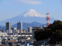 富士山２０２１年１２月２９日