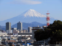 富士山２０２１年１２月２９日
