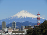 富士山２０２２年２月２１日