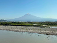 富士川河川敷から２０２３年５月１０日