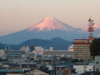 学美舎屋上からの富士山